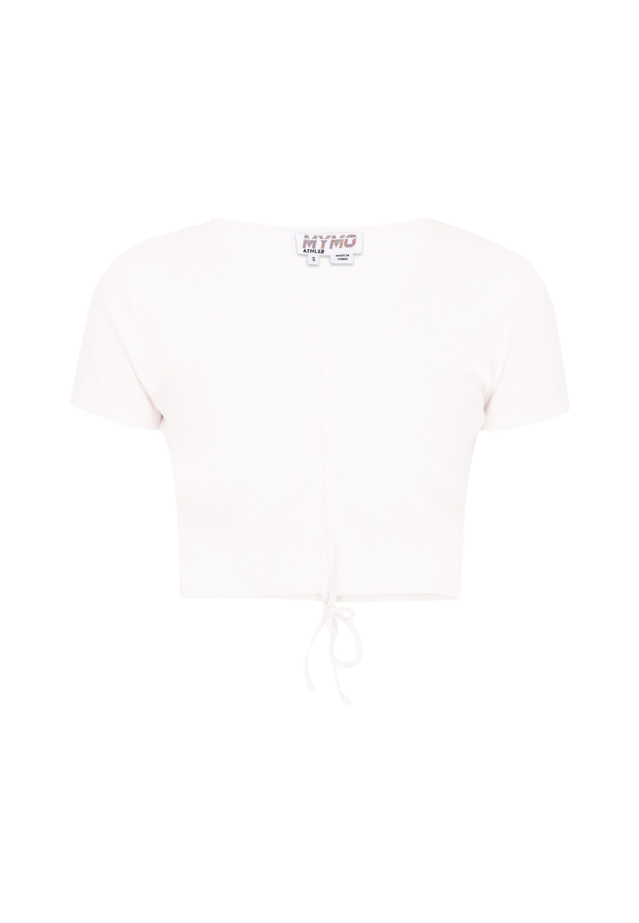 myMo ATHLSR Shirt in White: front