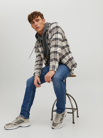 JACK & JONES Slimfit Jeans 'Liam' i blå