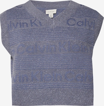 Calvin Klein Jeans Pullunder в размер XXS в сапфирено синьо / гълъбово синьо, Преглед на продукта