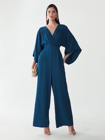 BWLDR Jumpsuit 'Fiora' in Blue: front