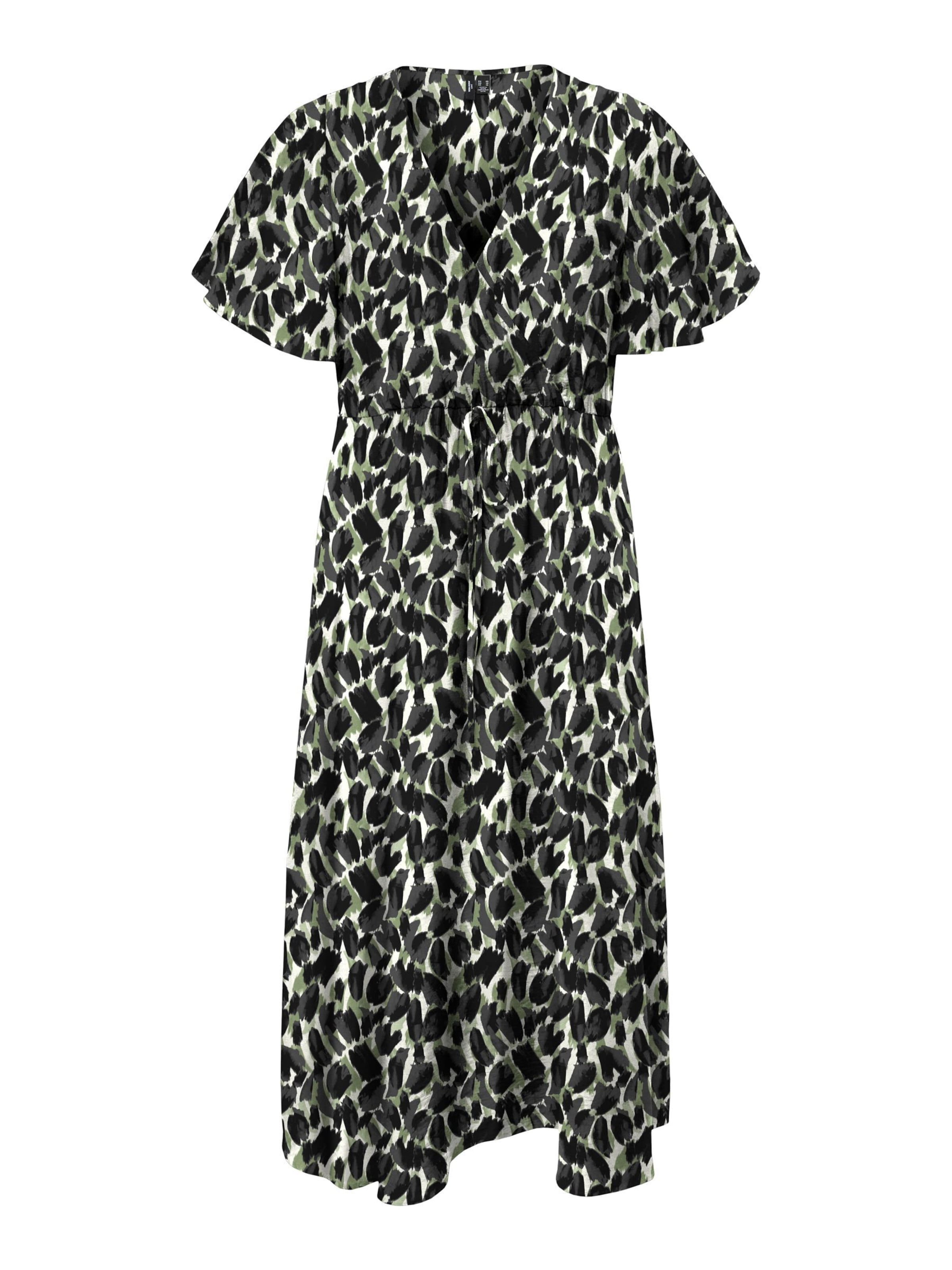 Robe 'VMCMea' Vero Moda Curve en gris : devant