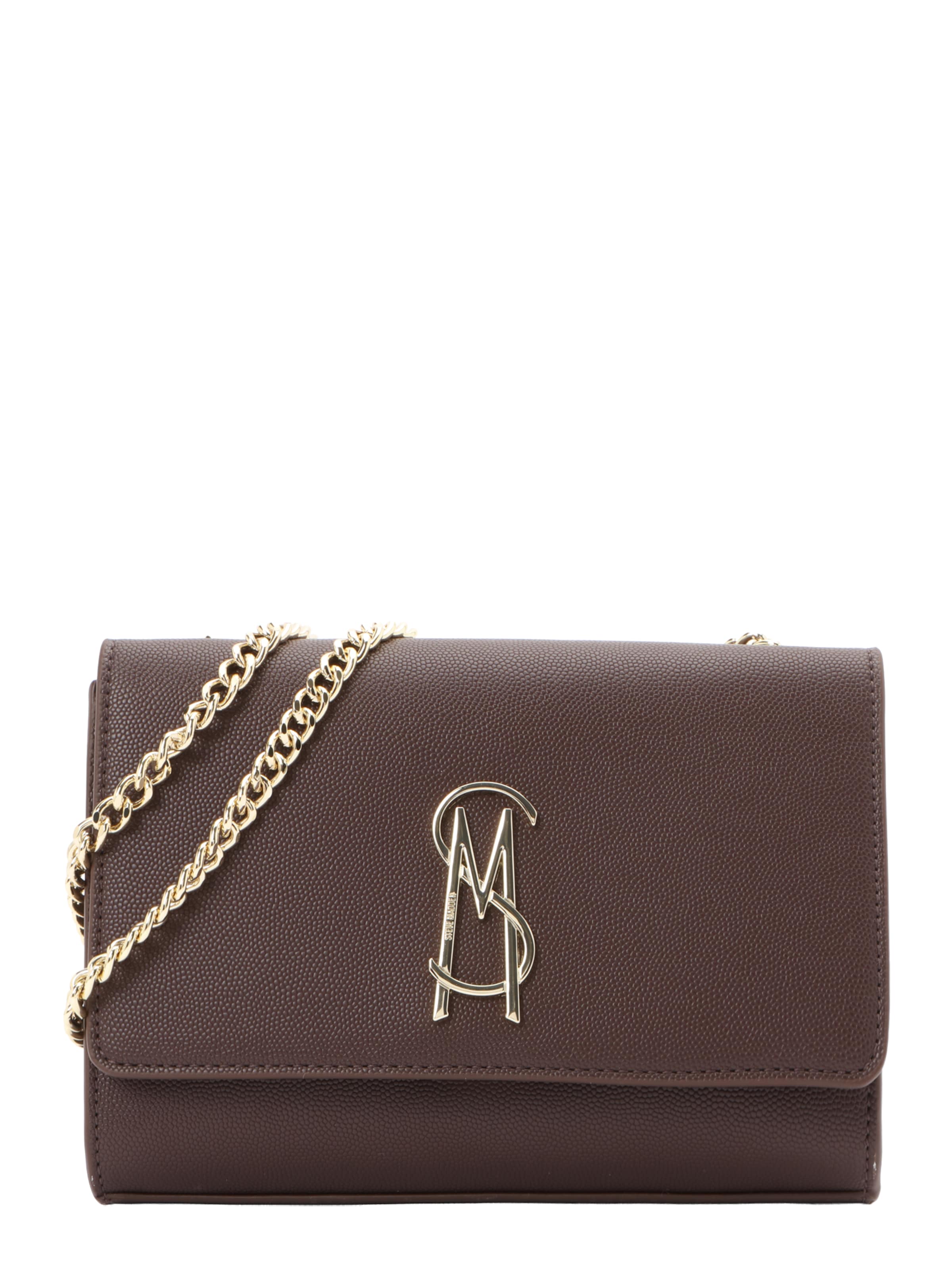 STEVE MADDEN Skuldertaske 'Bramone' i brun: forside