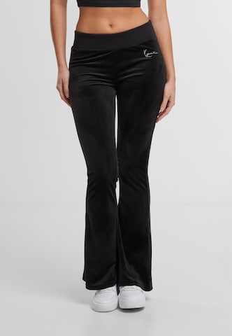 Regular Pantalon Karl Kani en noir : devant
