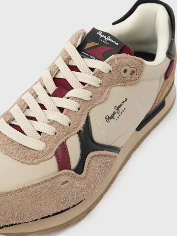 Pepe Jeans Sneakers 'BRIT FLYER' in Beige