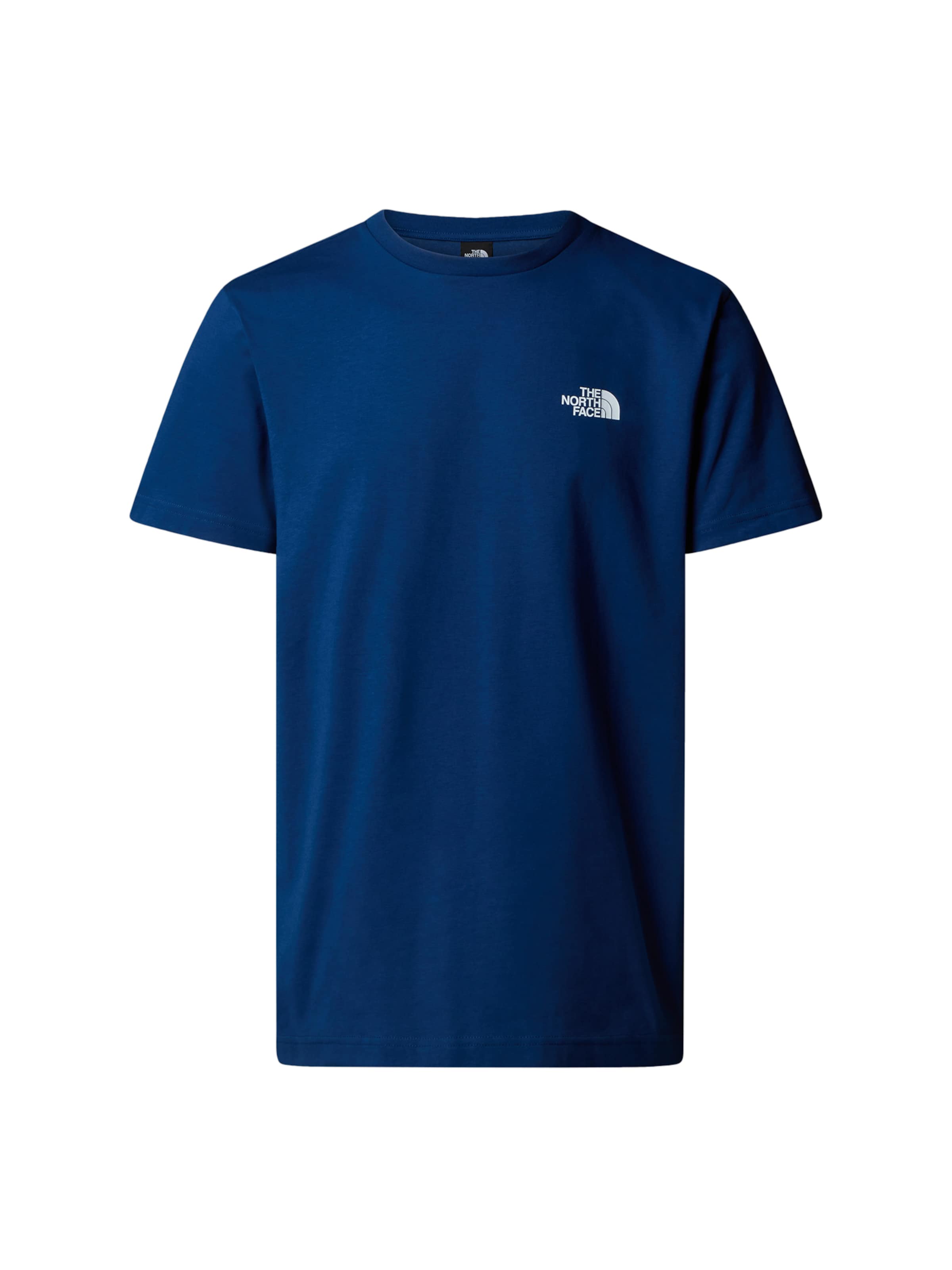 T-Shirt THE NORTH FACE en bleu : devant