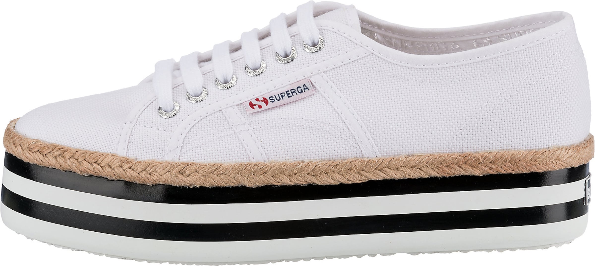 SUPERGA Sneaker in weiß, Produktansicht