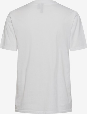 T-shirt 'FREYA' PIECES en blanc