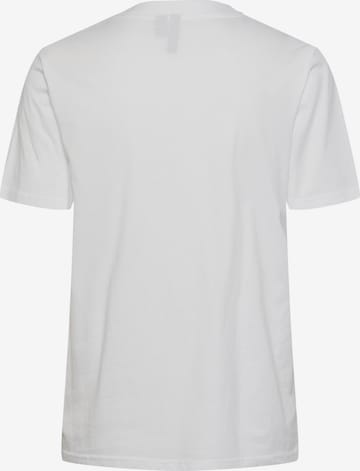 T-shirt 'FREYA' PIECES en blanc