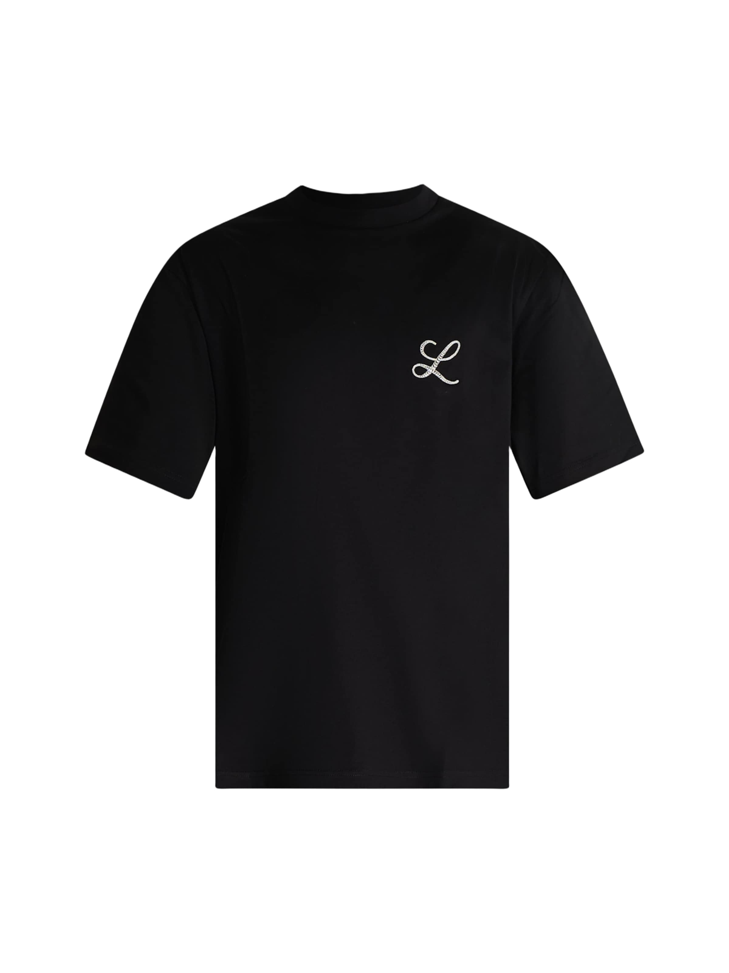 LOW BRAND Shirt in Zwart: voorkant