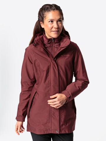 VAUDE Outdoorjacke 'Idris III' in Rot