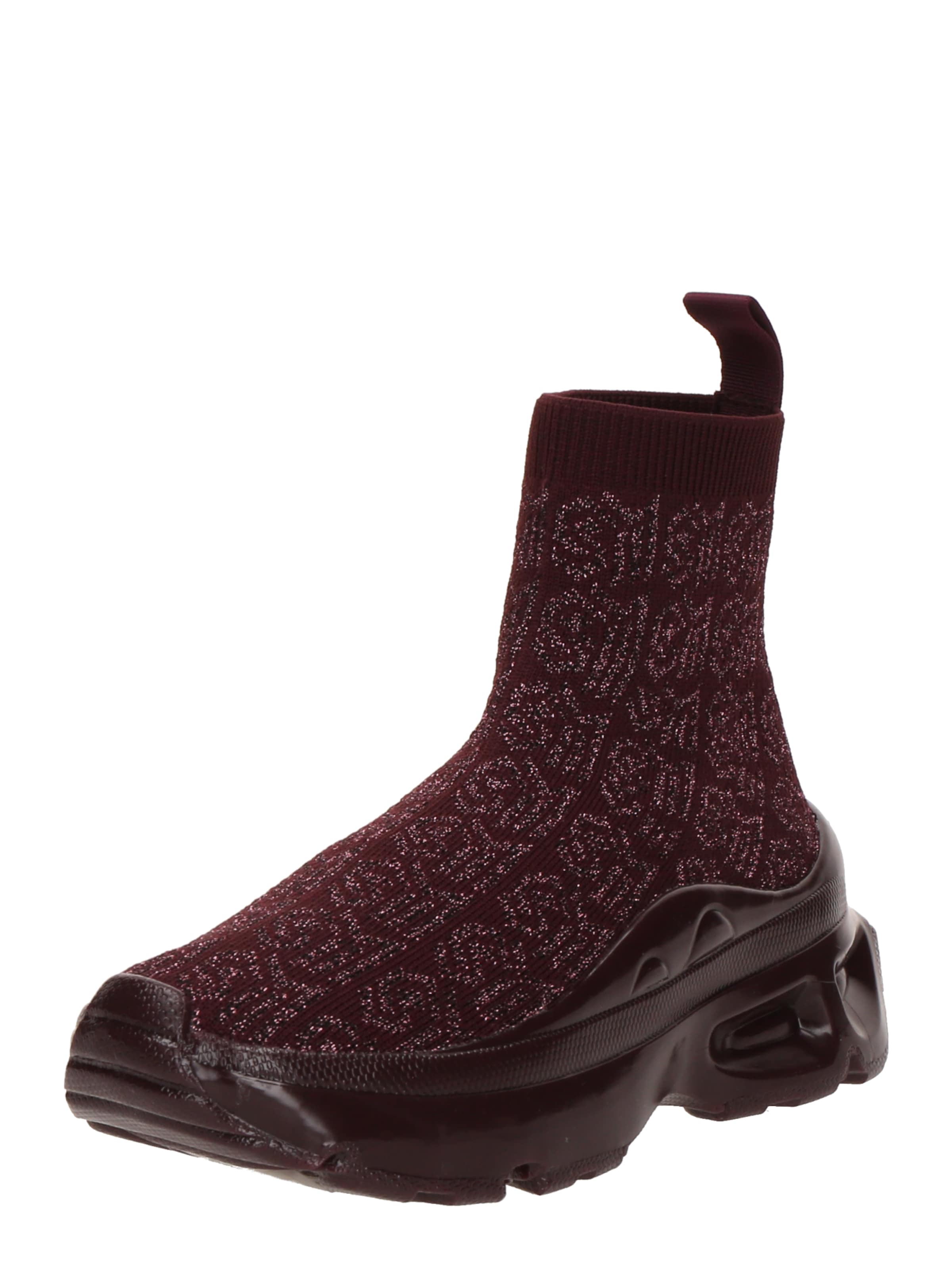 STEVE MADDEN Слипоны 'Flyby' в Красный: спереди