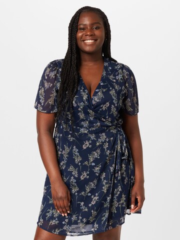 Robe 'Smilla' Vero Moda Curve en bleu : devant