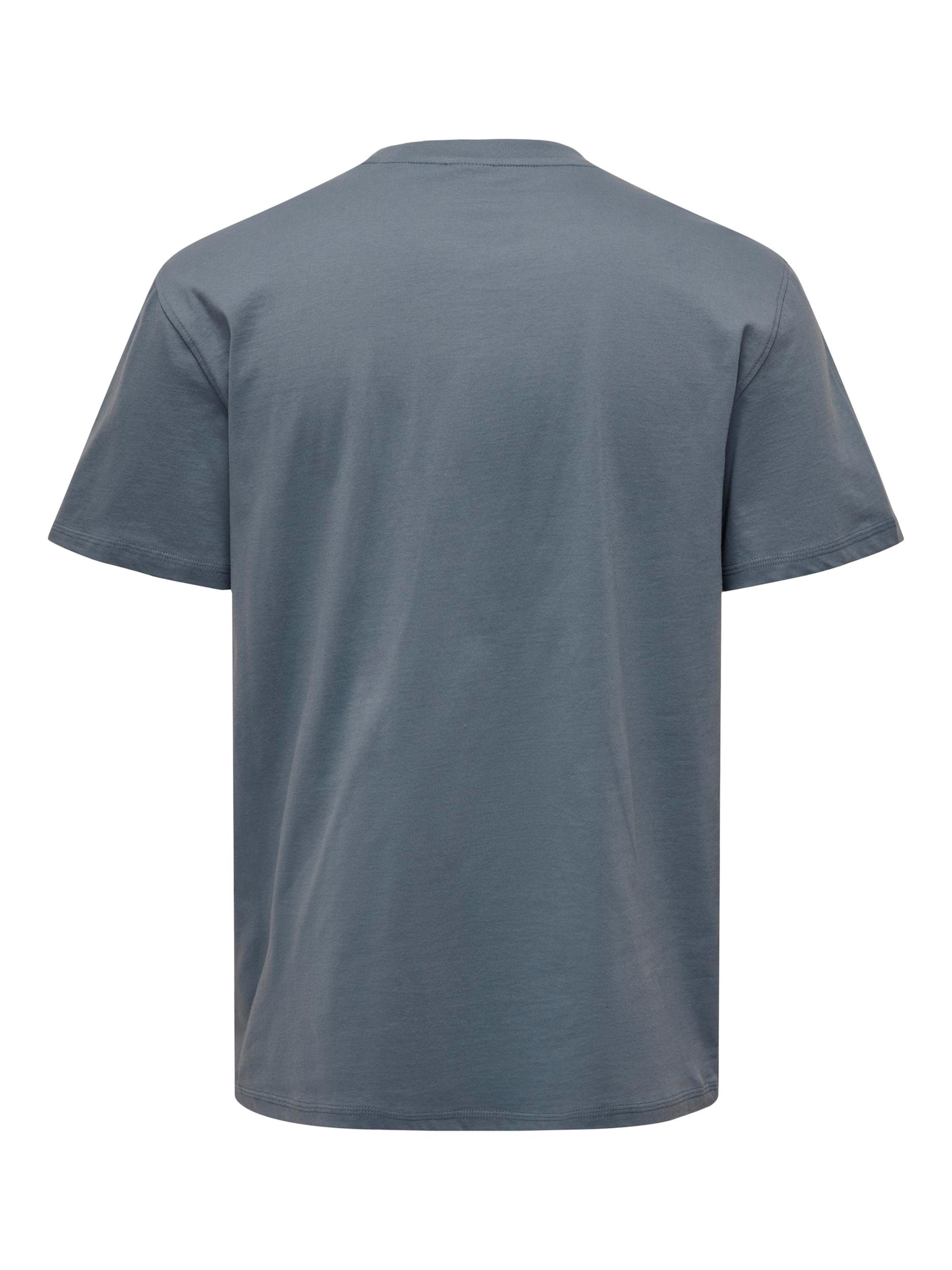 Tricou 'ONSMax' de la Only & Sons pe albastru