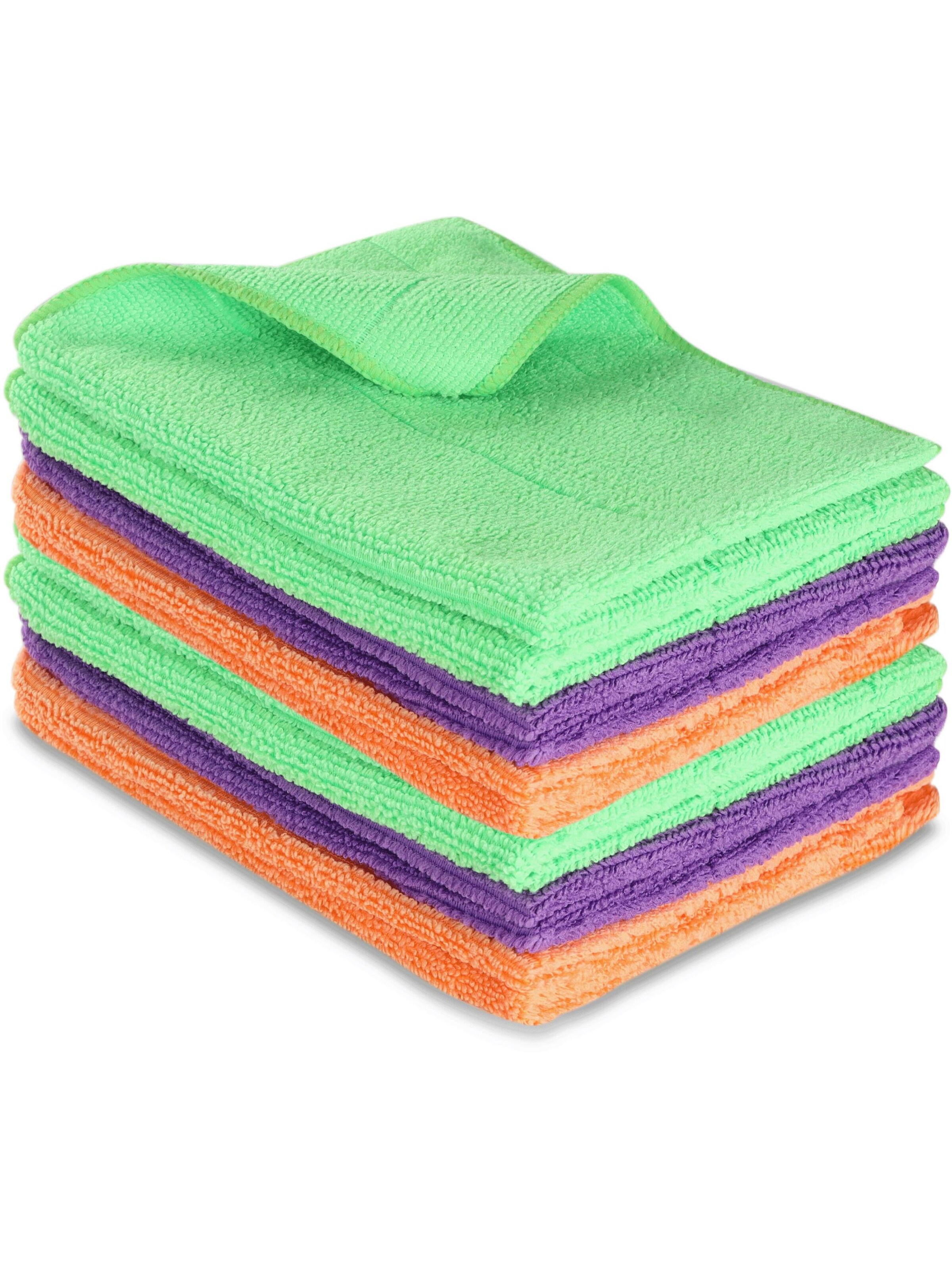 Torchon à vaisselle normani en vert : devant