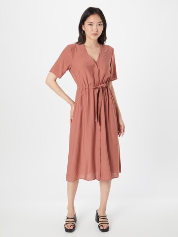 minimum Dress 'Biola' in Brown: front