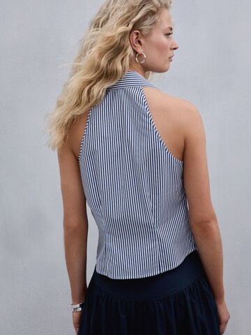 Next Bluse in Blau