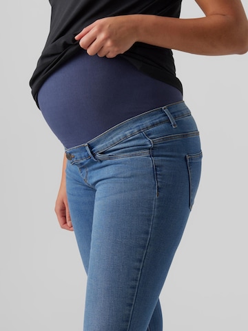 Vero Moda Maternity Skinny Jeans 'TANYA' i blå