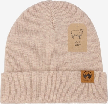 Mowmow - Gorro deportivo en beige: frente
