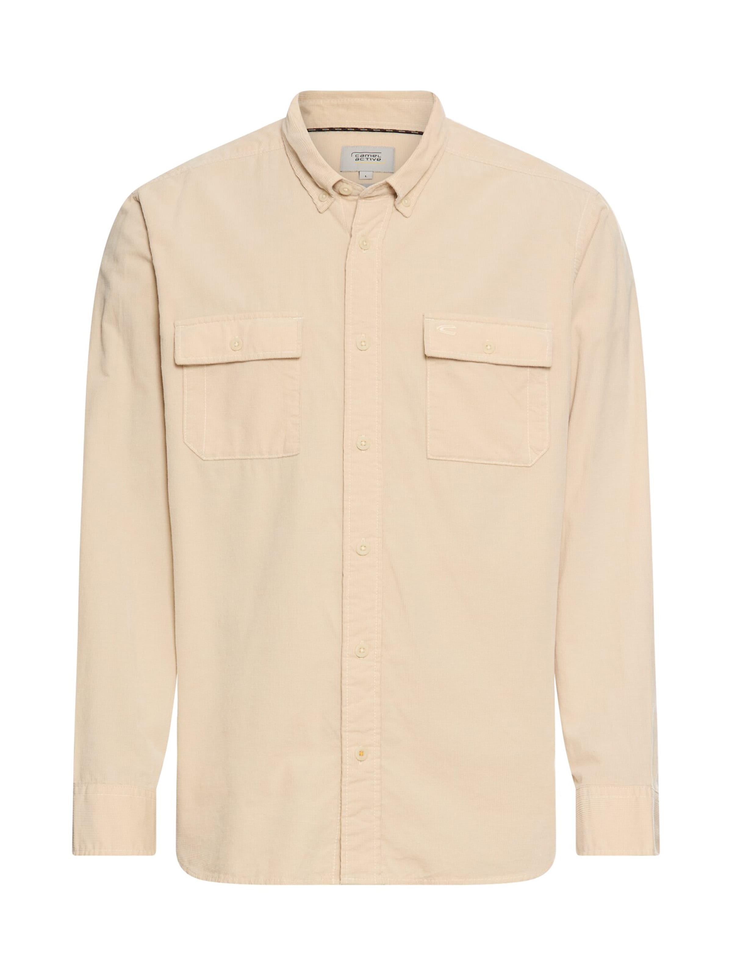 Chemise CAMEL ACTIVE en beige : devant
