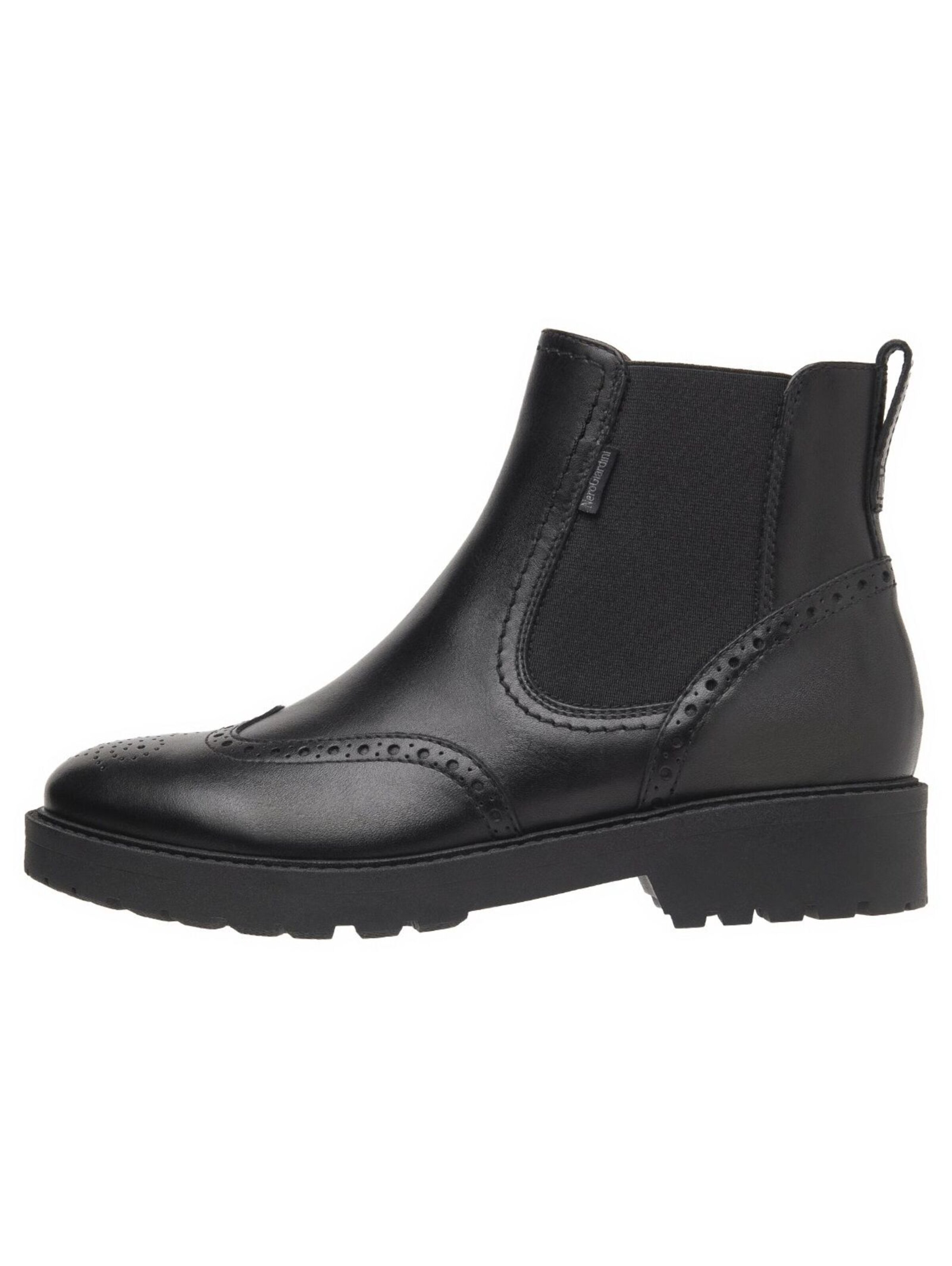 Nero Giardini Chelsea boots in Zwart