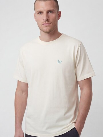 Antargo Shirt 'Summer vibes' in Beige: front