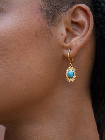 Made by Nami Earrings 'Sonnenoval' in Gold