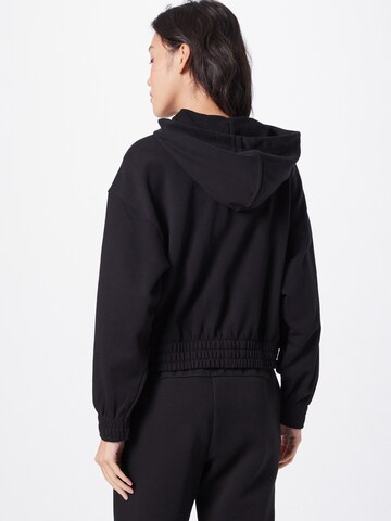 PUMA Athletic Zip-Up Hoodie 'HER' in Black