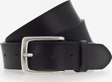 b.belt Handmade in Germany Riem 'Ben' in Zwart: voorkant