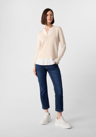 Pull-over COMMA en beige
