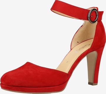 GABOR Slingpumps in Rood: voorkant