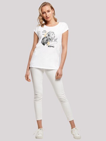 Maglietta ''Disney König der Löwen Movie It's Good To Be King' di F4NT4STIC in bianco