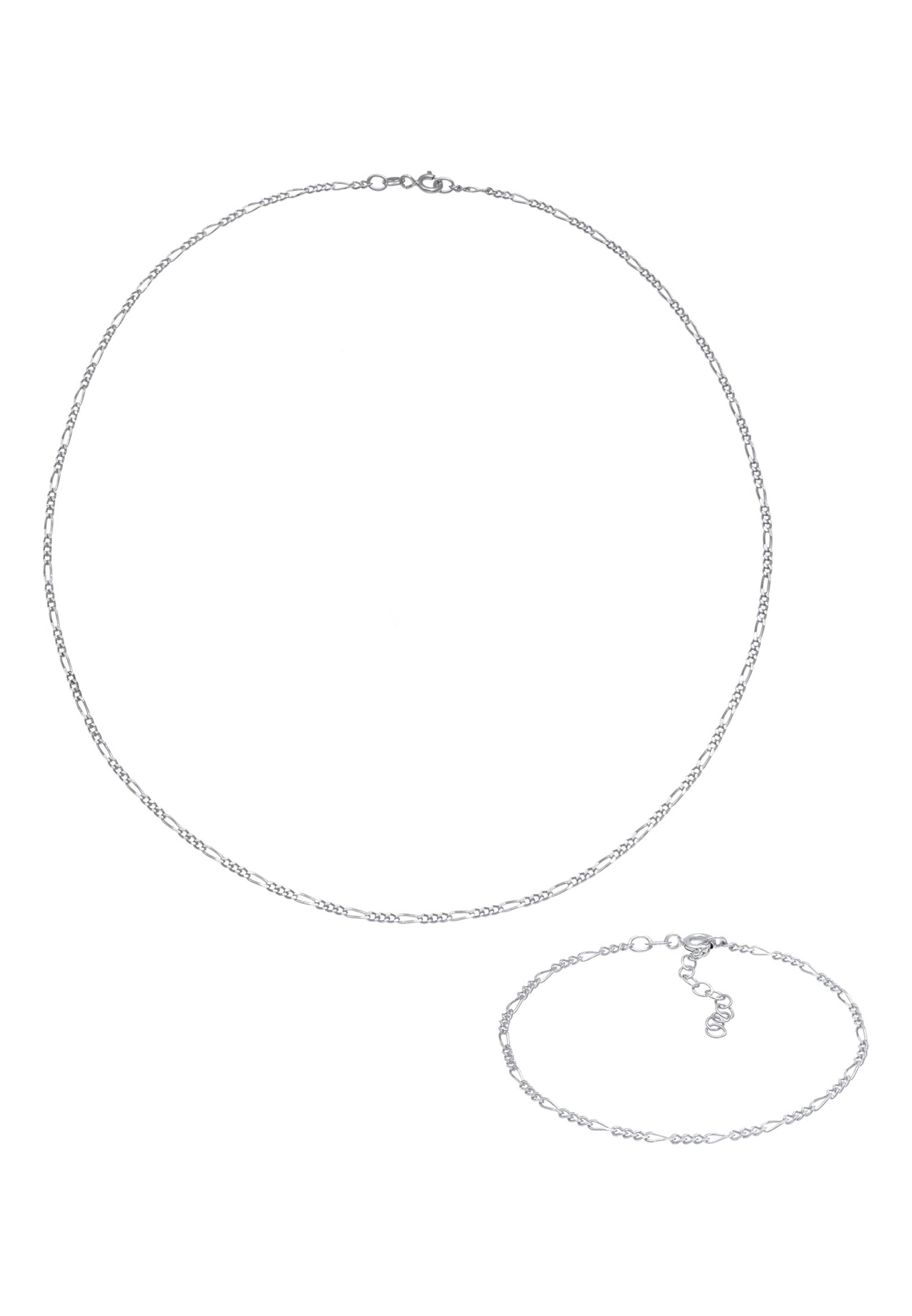 ELLI Schmuckset Figaro in Silber