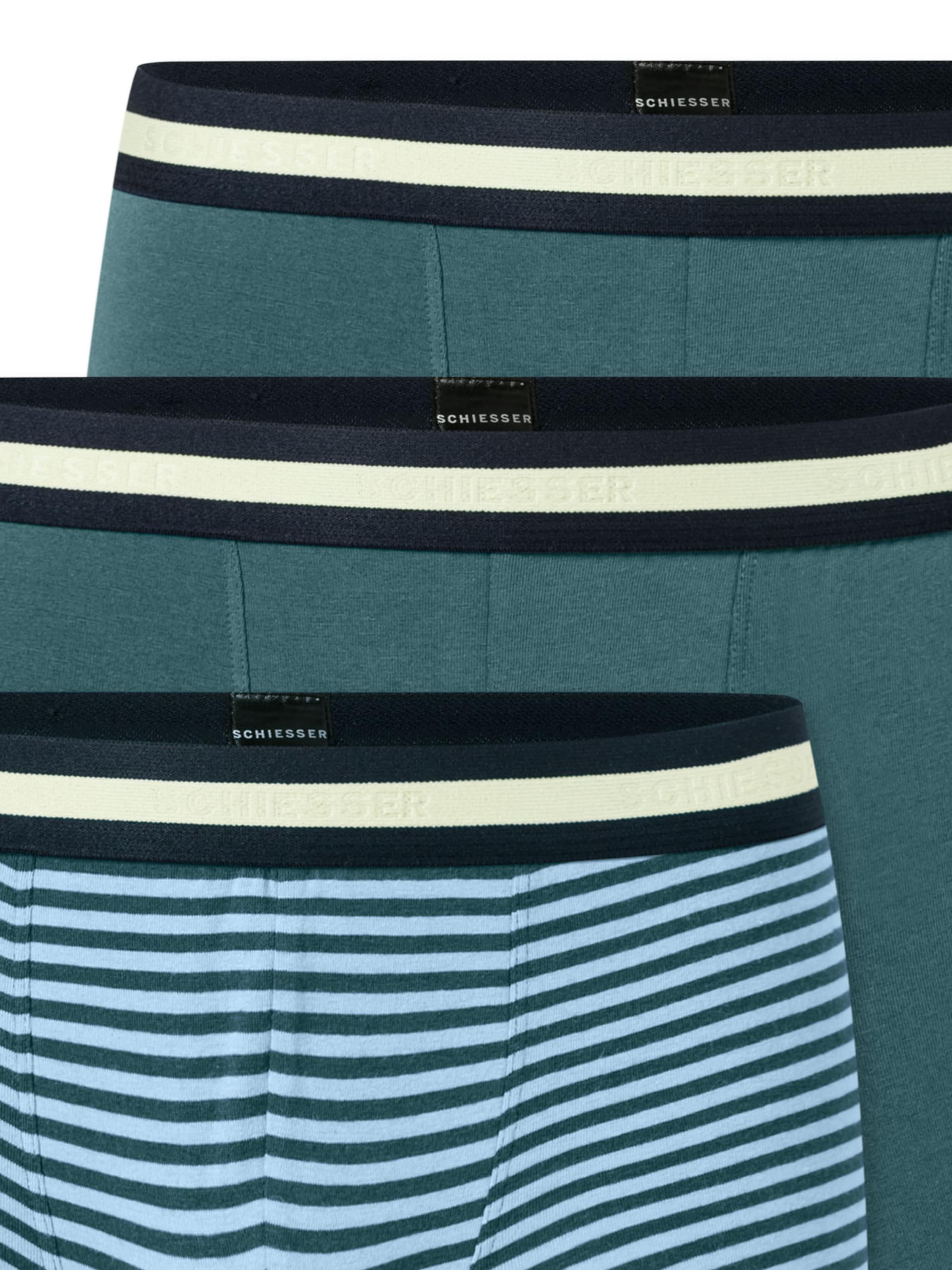 SCHIESSER Onderbroek ' 95/5 ' in Blauw