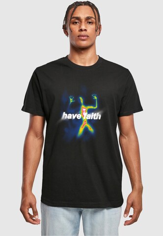 Mister Tee Shirt 'Have Faith' in Black: front