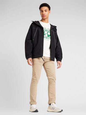BLEND Slim fit Chino Pants 'Twister' in Brown