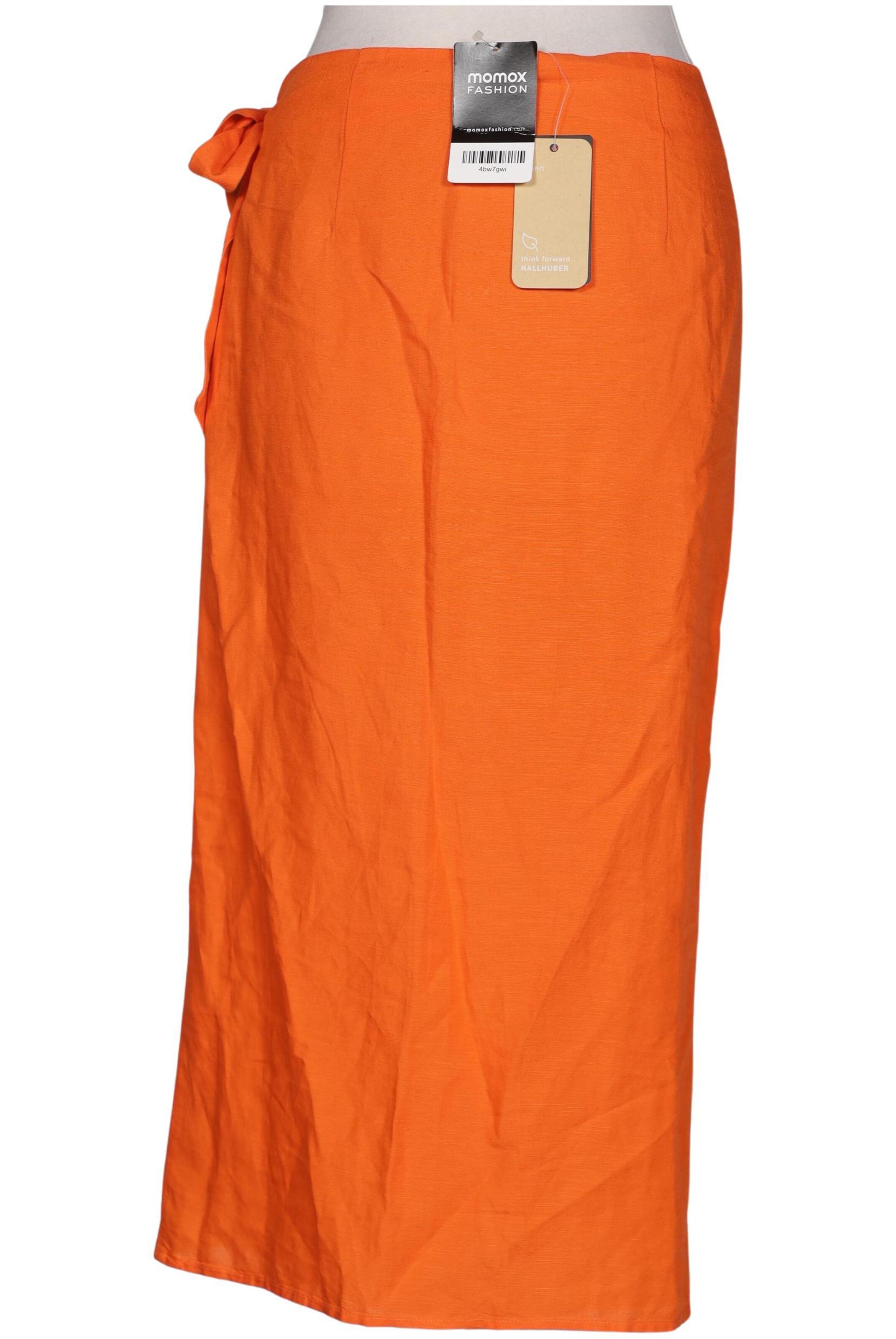 HALLHUBER Skirt in M in Orange