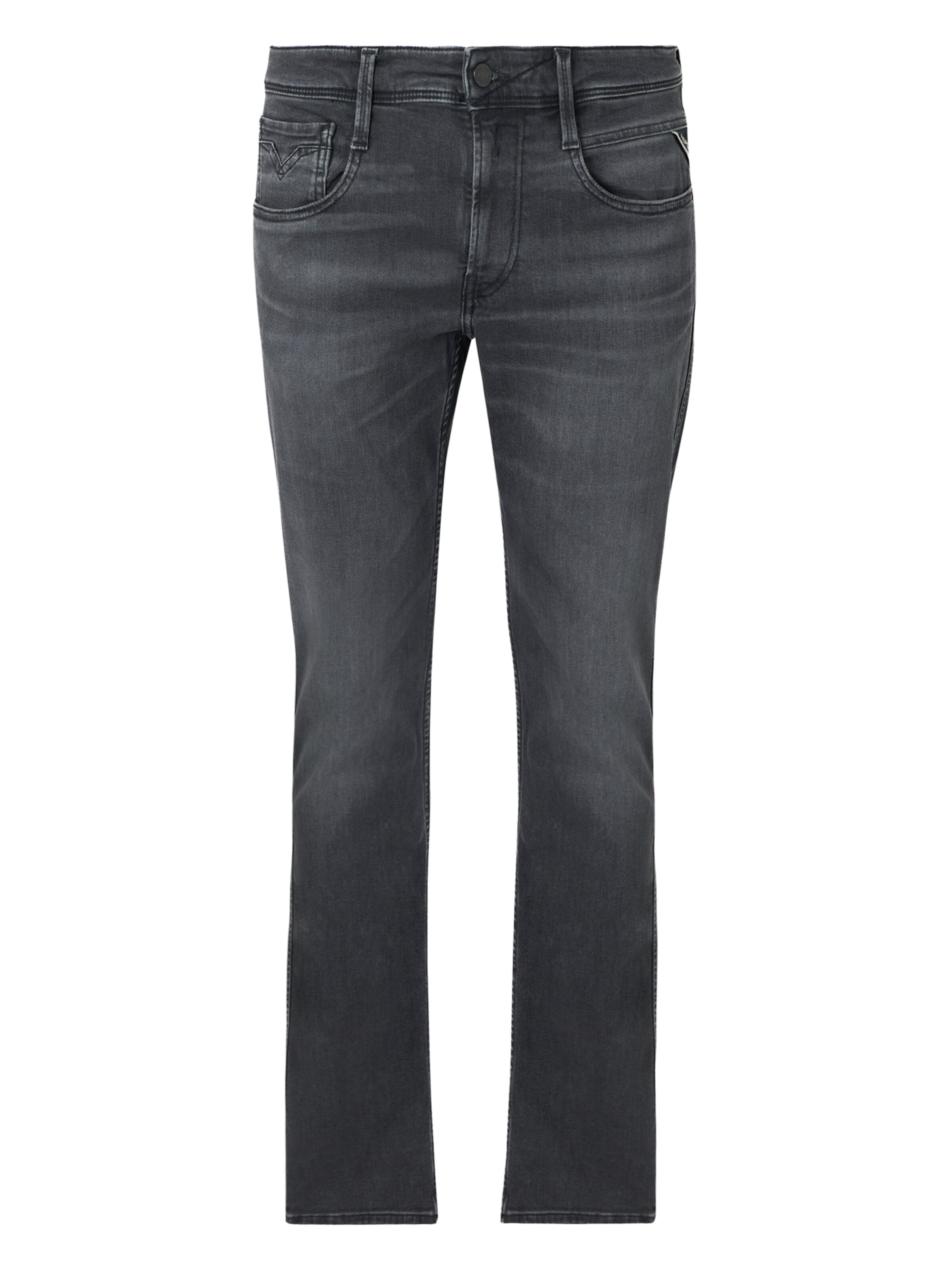 regular Jeans 'ANBASS' di REPLAY in grigio: frontale