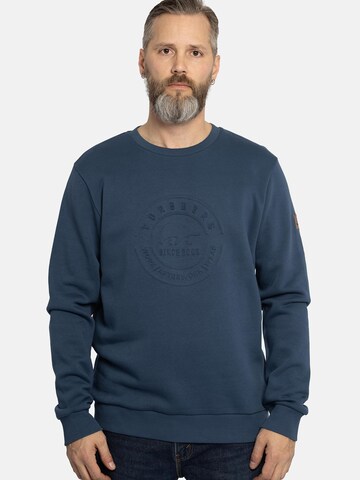 FORSBERG Sweatshirt 'Sweatshirt mit 3D Logo' in Blau