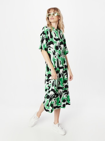 Monki Shirt dress in Green