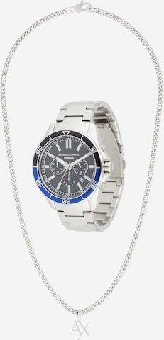 sidabrinė ARMANI EXCHANGE Analoginis (įprasto dizaino) laikrodis: priekis