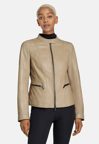 Werner Christ Lederjacke 'Elif' in Beige: predná strana