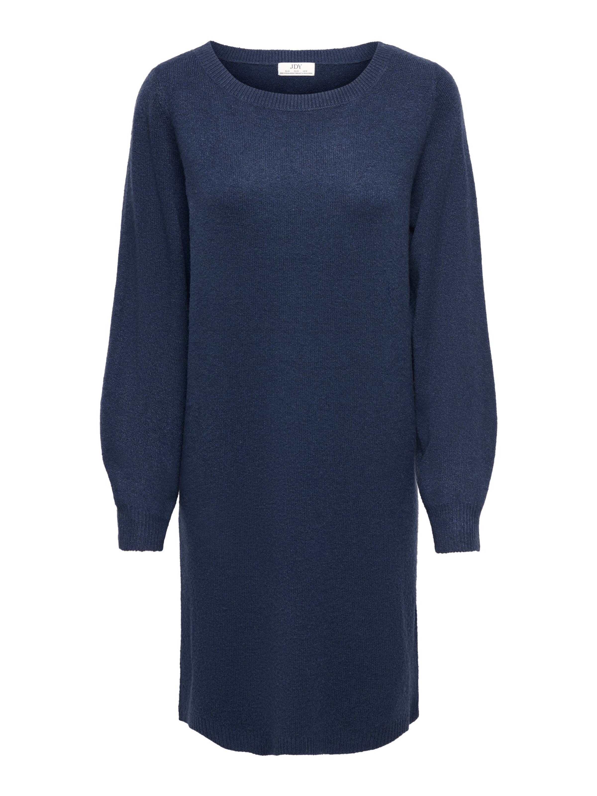 JDY - Vestido de punto en azul: frente