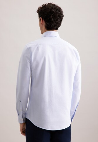 Coupe regular Chemise business 'Smart Casual' SEIDENSTICKER en blanc