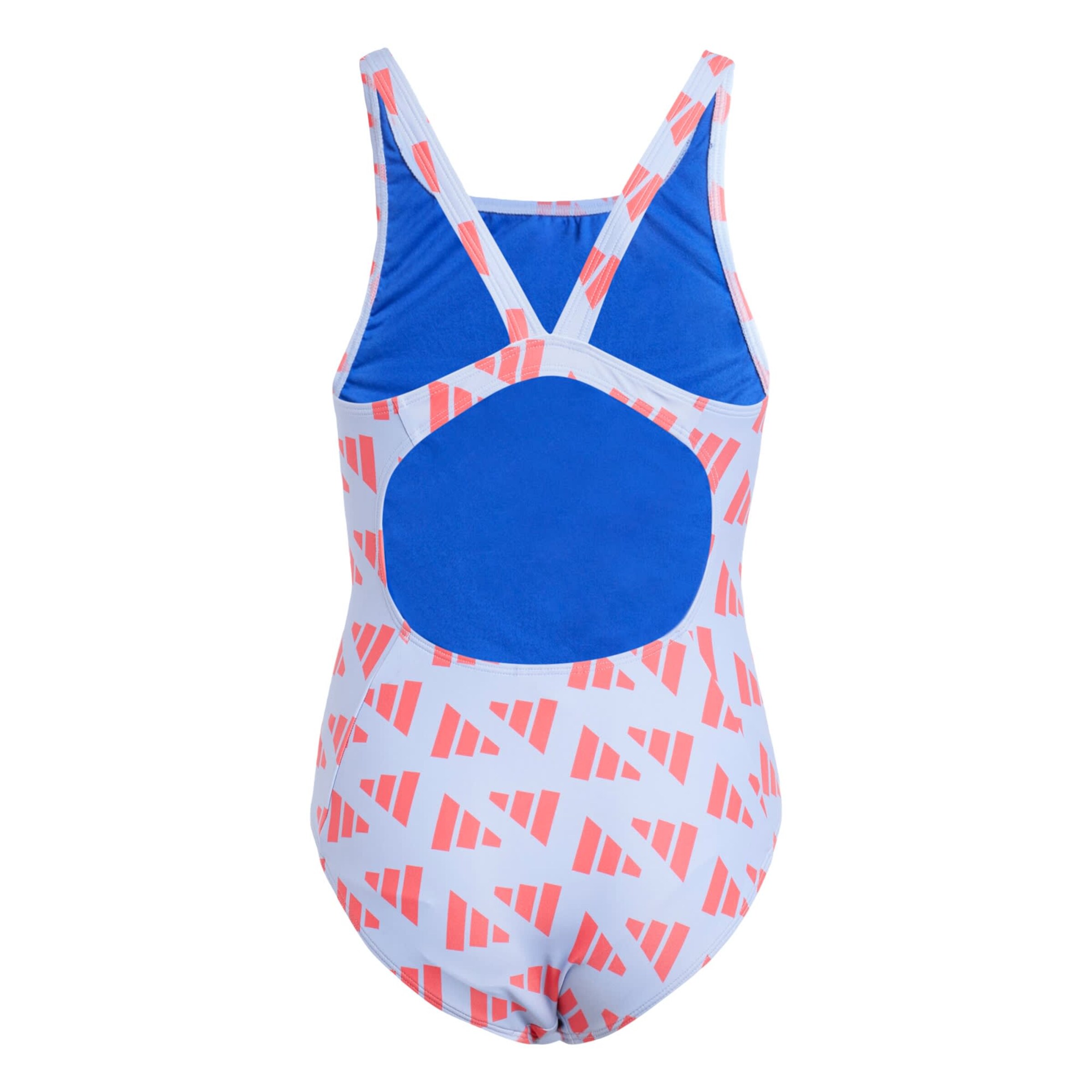 Maillot de bain de sport 'Logo Graphic V-Back Swimsuit' ADIDAS PERFORMANCE en violet