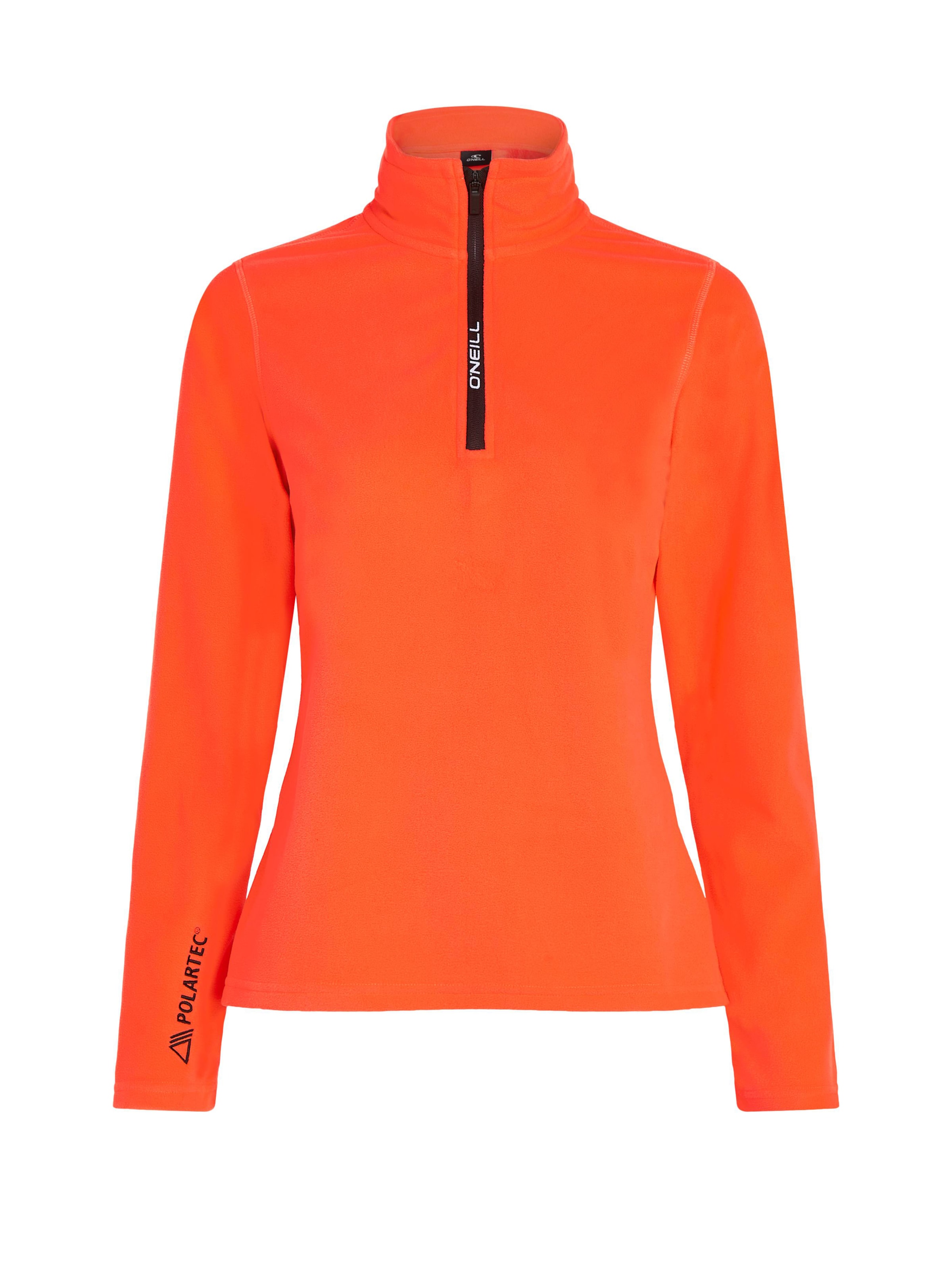 O'NEILL Funkčná flisová bunda - Oranžová: predná strana