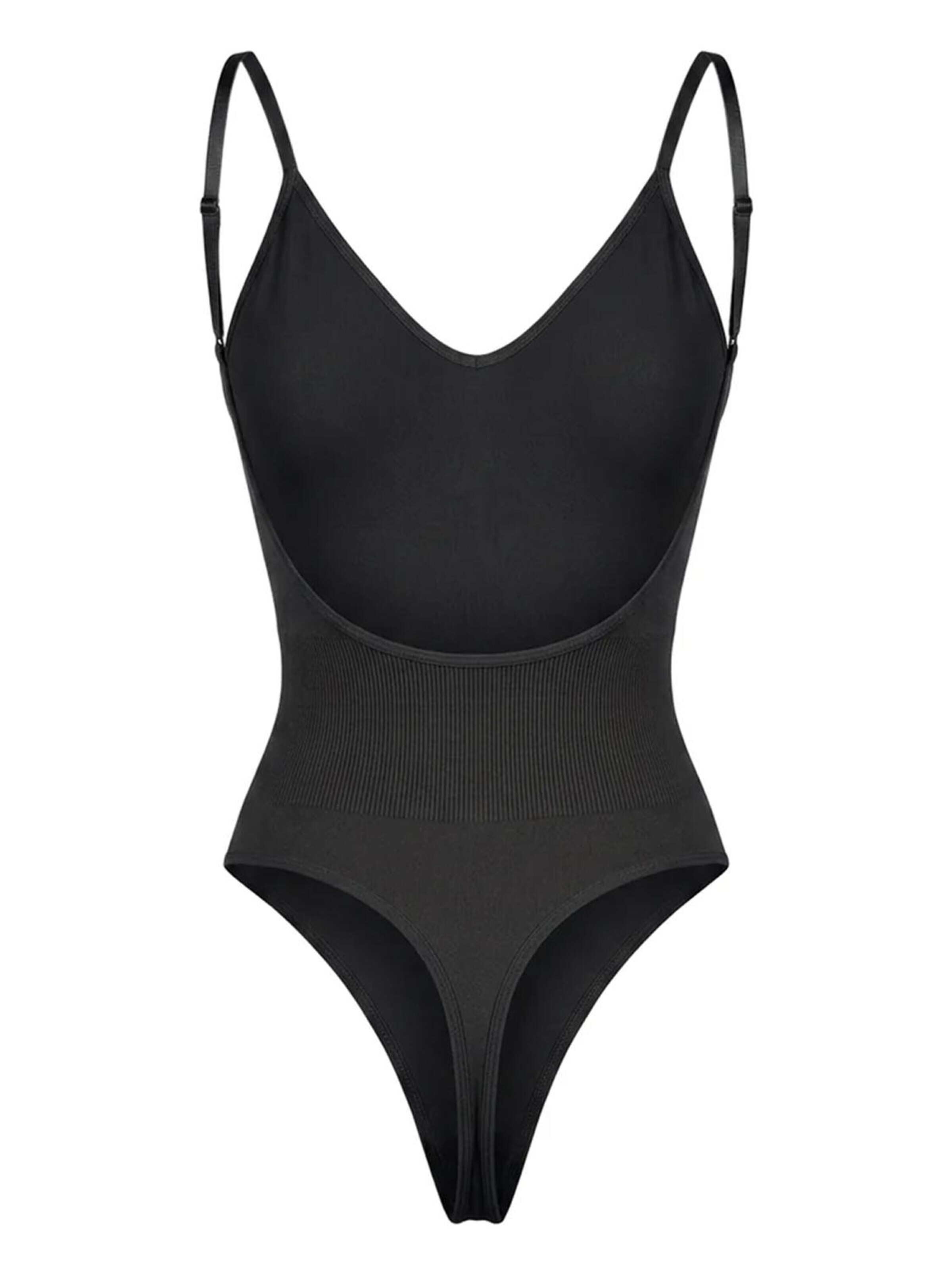 Body modelant 'Corrigerende body met Lage Rug en String' Shapetape en noir