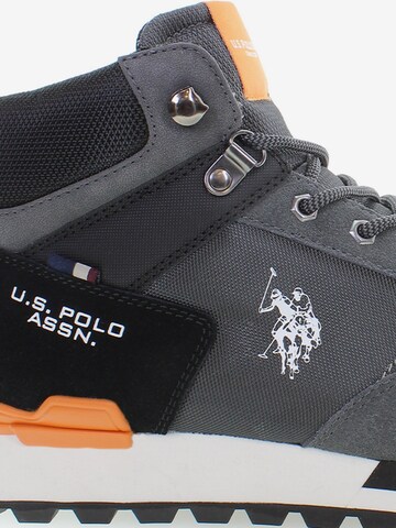 Sneaker alta 'Aron' di U.S. POLO ASSN. in grigio