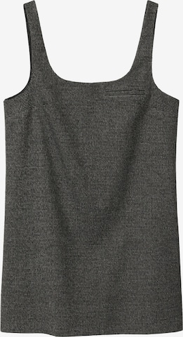 MANGO Dress 'Grunge' in Grey: front