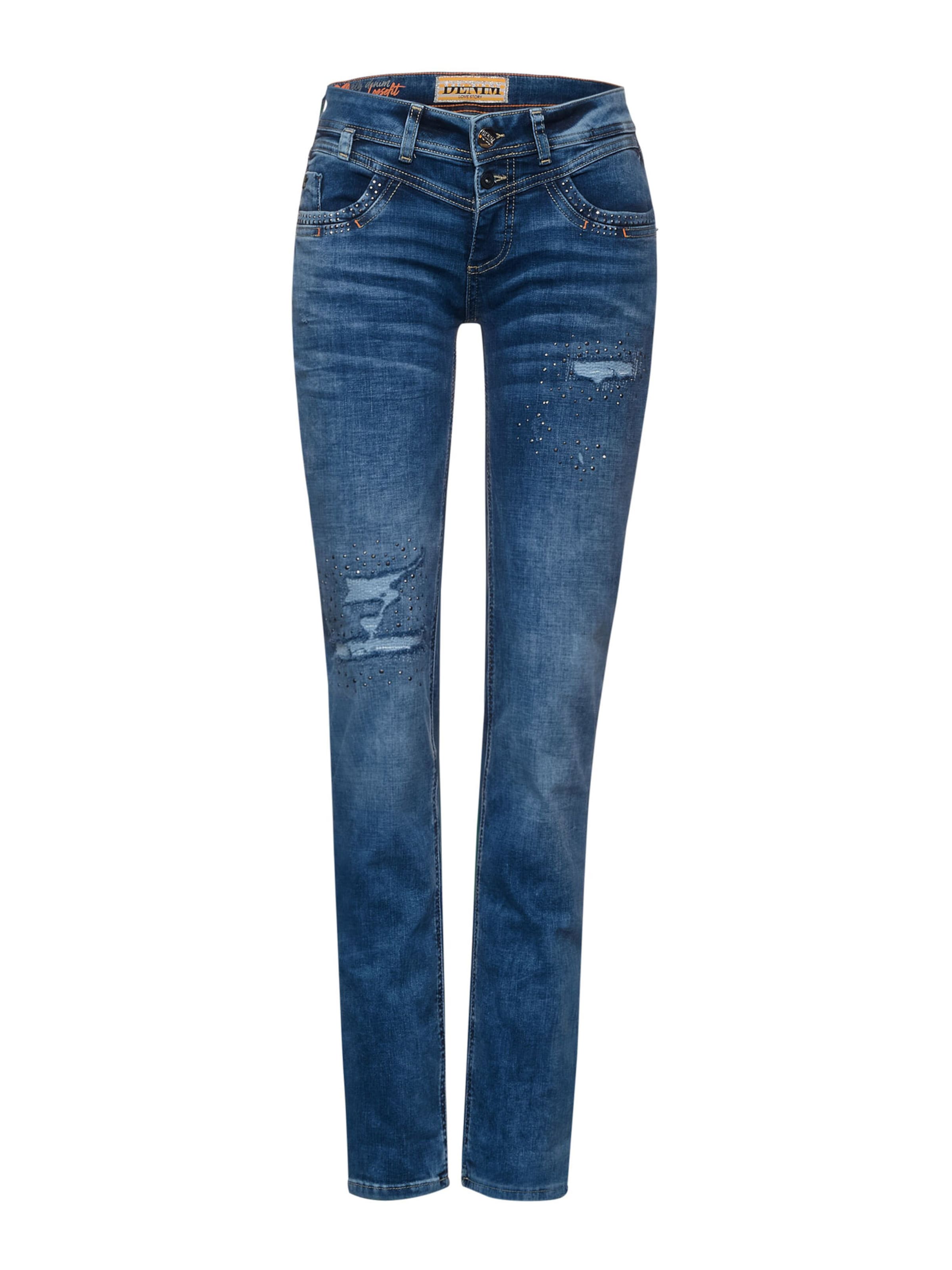 yHfpf Donna STREET ONE Jeans in Blu 