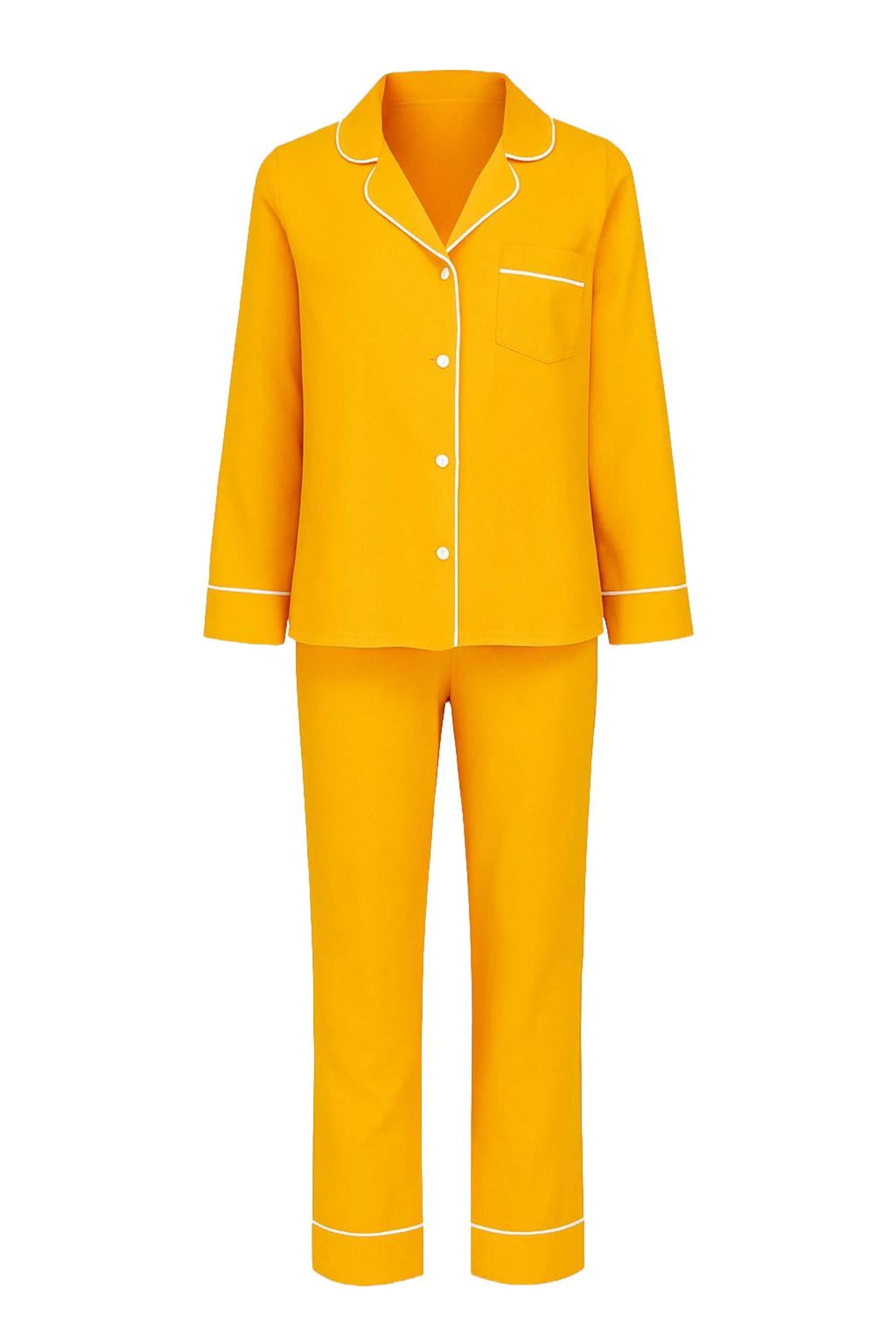 For You Moda Pajama in Orange: front